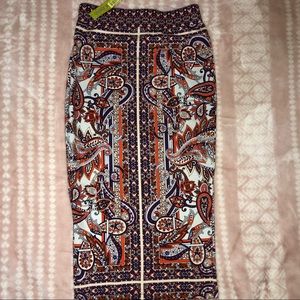 NEVER WORN - GIANNI BINI - FITTED MIDI SKIRT
